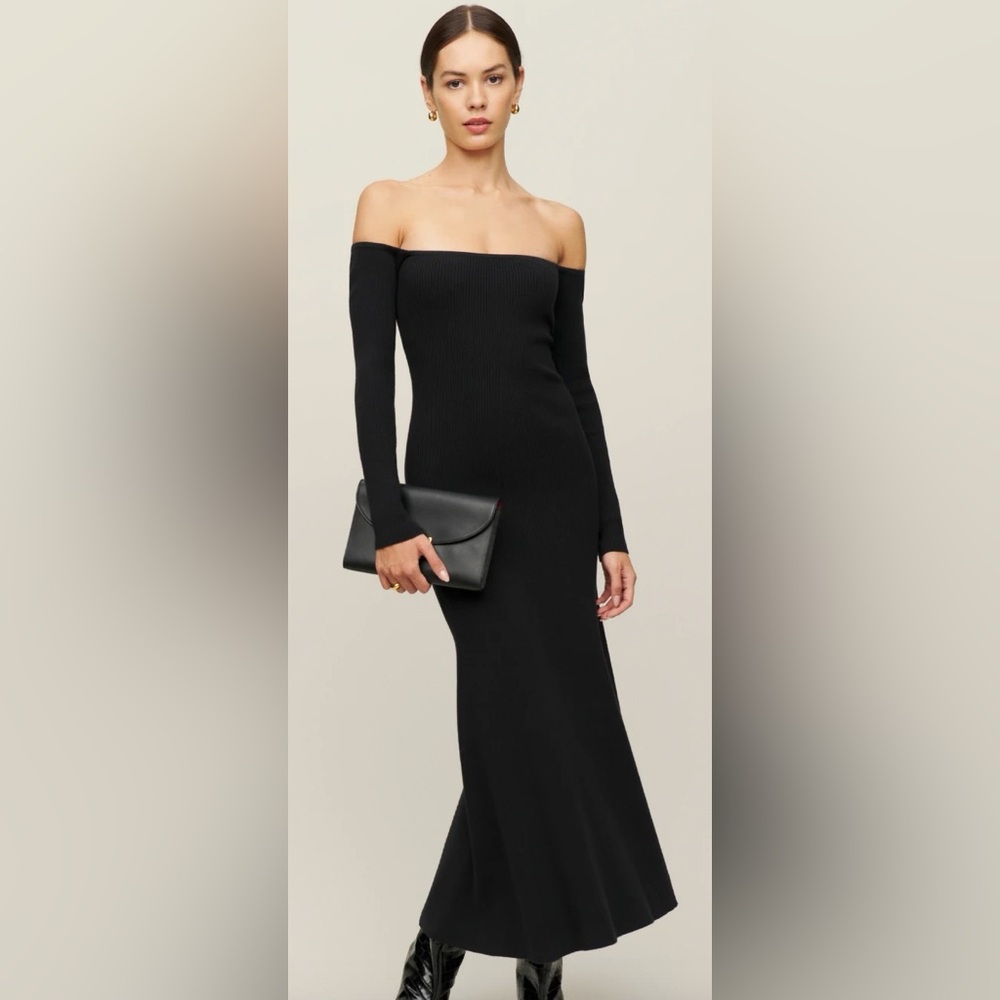Reformation Symone Cotton Sweater Dress